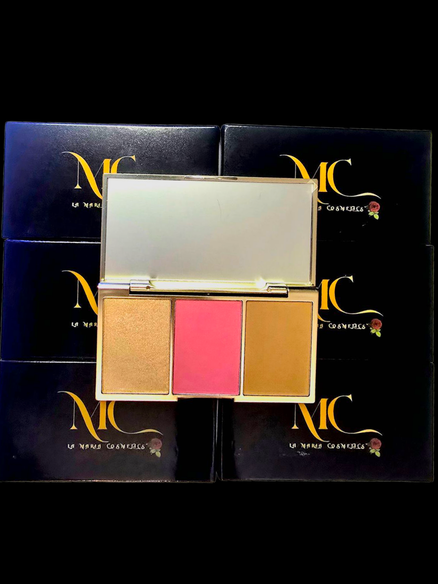Travel Size Contour blush highlight pallete
