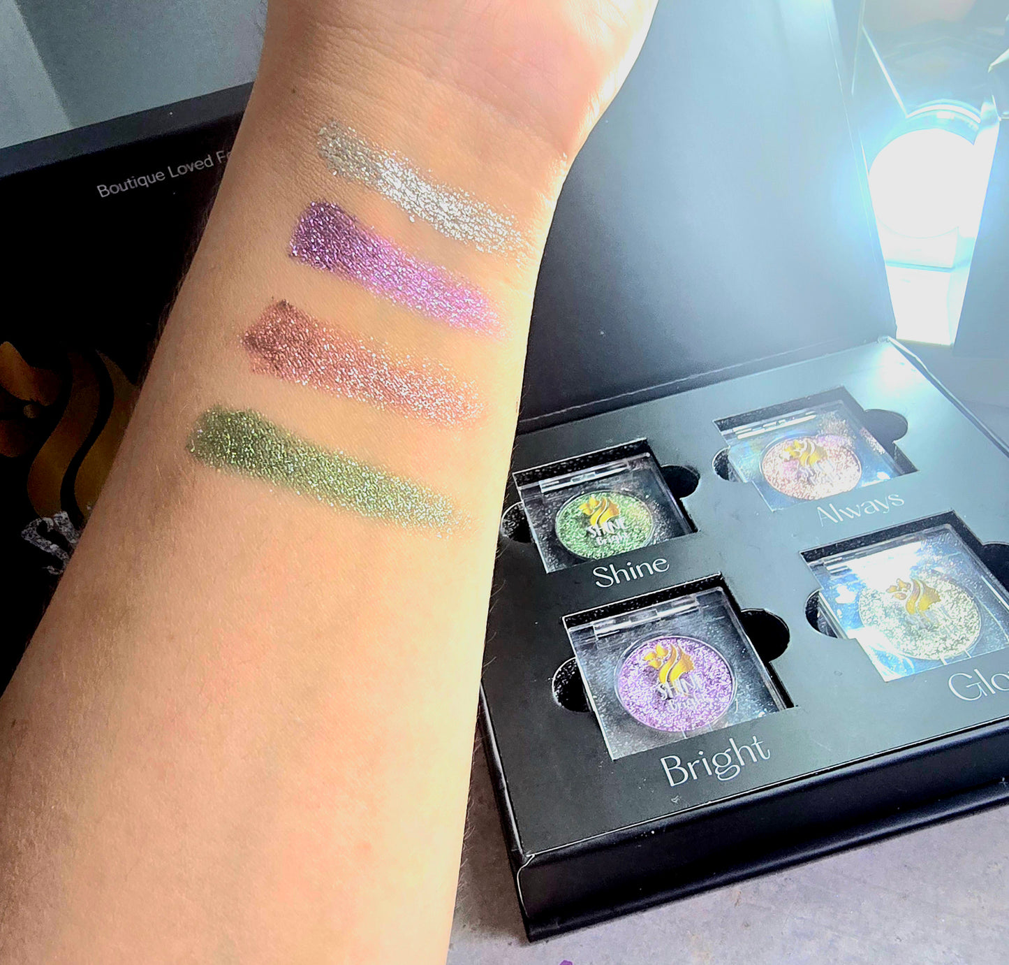 Shine Bright PR collab Box